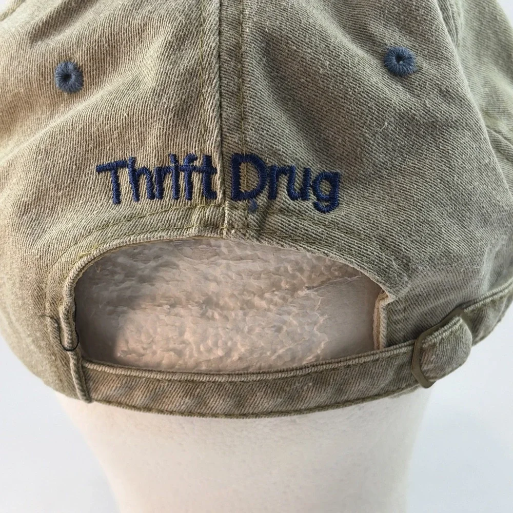 Vintage US Postal Service Cycling Team Hat Cap Bike Tour de France Khaki Dad